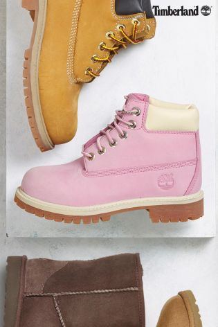 Pink Timberland&reg; 6&quot; Classic Boot